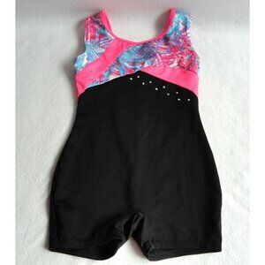 Freestyle Long Line Leotard for Dance/Gymnastics - Girls Size 4T